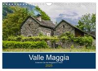 Vorderes Coverbild Valle Maggia - Entdecken Sie das Maggiatal im Tessin (Wandkalender 2025 DIN A4 quer), CALVENDO Monatskalender