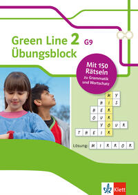 Vorderes Coverbild Green Line 2 G9 (ab 2015) Klasse 6 - Übungsblock zum Schulbuch
