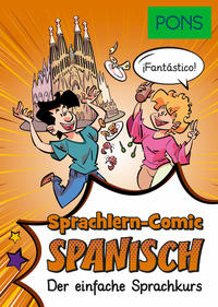 Vorderes Coverbild PONS Sprachlern-Comic Spanisch