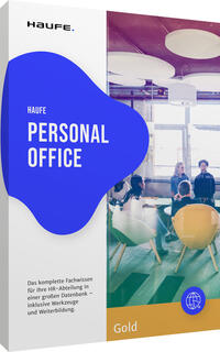 Vorderes Coverbild Haufe Personal Office Gold