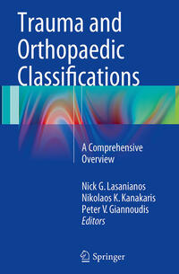 Vorderes Coverbild Trauma and Orthopaedic Classifications