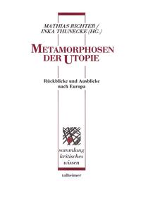 Vorderes Coverbild Metamorphosen der Utopie