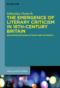 Vorderes Coverbild The Emergence of Literary Criticism in 18th-Century Britain