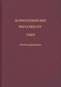 Vorderes Coverbild Bd. VIII/8: Strukturanpassungen