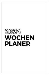 Vorderes Coverbild Wochenplaner - Kalender - 2024 - Taschebuch