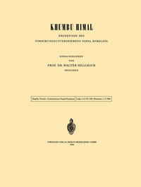 Vorderes Coverbild Khumbu Himal — Ergebnisse des Forschungsunternehmens Nepal Himalaya