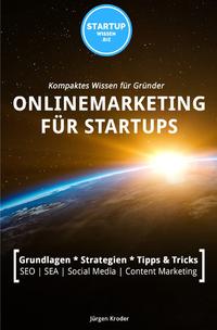 Vorderes Coverbild Onlinemarketing für StartUps