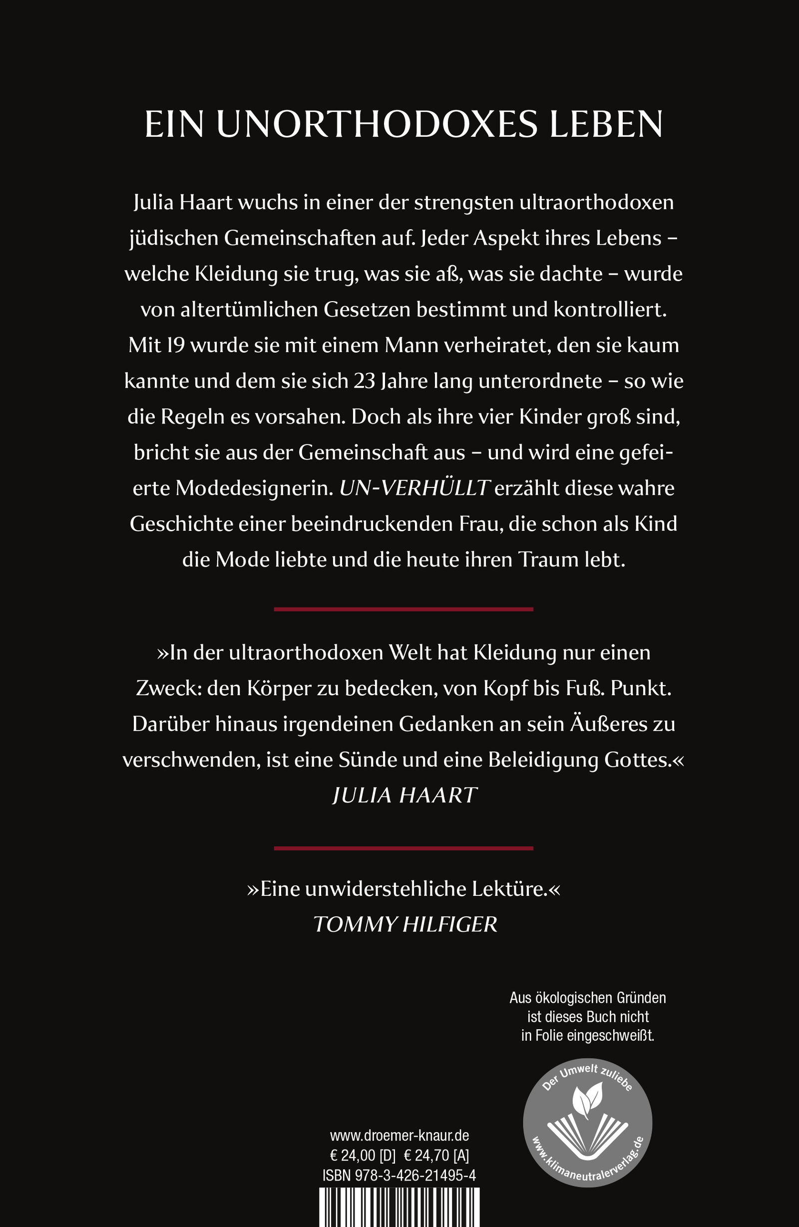 Rückseitencover UN-VERHÜLLT