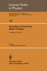 Vorderes Coverbild Nonradial and Nonlinear Stellar Pulsation