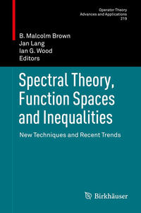 Vorderes Coverbild Spectral Theory, Function Spaces and Inequalities
