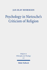 Vorderes Coverbild Psychology in Nietzsche's Criticism of Religion