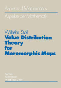 Vorderes Coverbild Value Distribution Theory for Meromorphic Maps