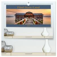 Vorderes Coverbild Fünf-Seen-Land (hochwertiger Premium Wandkalender 2026 DIN A2 quer), Kunstdruck in Hochglanz