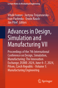 Vorderes Coverbild Advances in Design, Simulation and Manufacturing VII