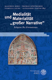 Vorderes Coverbild Medialität und Materialität „großer Narrative“