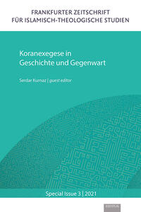Vorderes Coverbild Special Issue 3: Koranexegese in Geschichte und Gegenwart