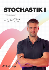Vorderes Coverbild Stochastik 1 für Lehramt mit Lernvideos von Daniel Jung