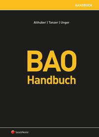 Vorderes Coverbild BAO Handbuch