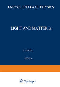 Vorderes Coverbild Light and Matter Ia / Licht und Materie Ia