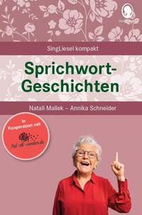 Vorderes Coverbild Sprichwortgeschichten für Senioren.