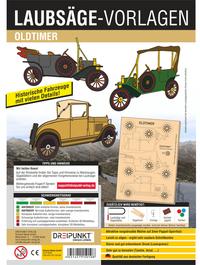 Vorderes Coverbild Laubsägevorlagen Oldtimer