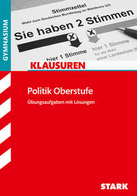 Vorderes Coverbild STARK Politik Oberstufe - Klausuren Gymnasium