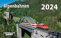 Vorderes Coverbild Alpenbahnen 2024