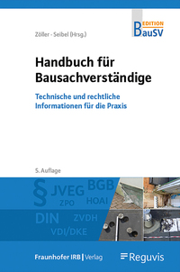 Vorderes Coverbild Handbuch für Bausachverständige