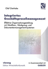 Vorderes Coverbild Integriertes Geschäftsprozeßmanagement