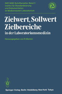 Vorderes Coverbild Zielwert, Sollwert Zielbereiche in der Laboratoriumsmedizin