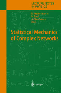 Vorderes Coverbild Statistical Mechanics of Complex Networks