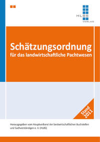 Vorderes Coverbild Schätzungsordnung für das landwirtschaftliche Pachtwesen