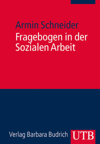 Vorderes Coverbild Fragebogen in der Sozialen Arbeit