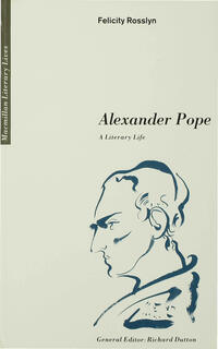 Vorderes Coverbild Alexander Pope