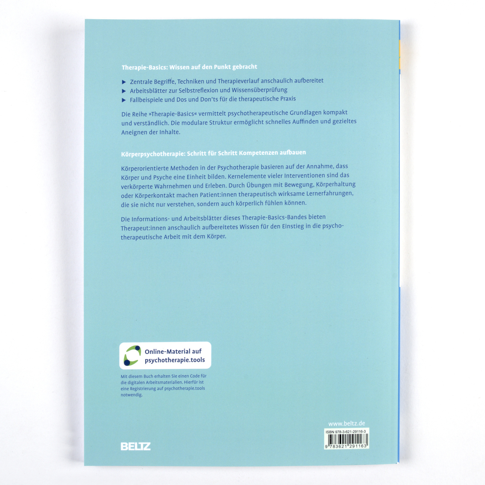 Anderes Coverbild Therapie-Basics Körperpsychotherapie