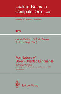 Vorderes Coverbild Foundations of Object-Oriented Languages