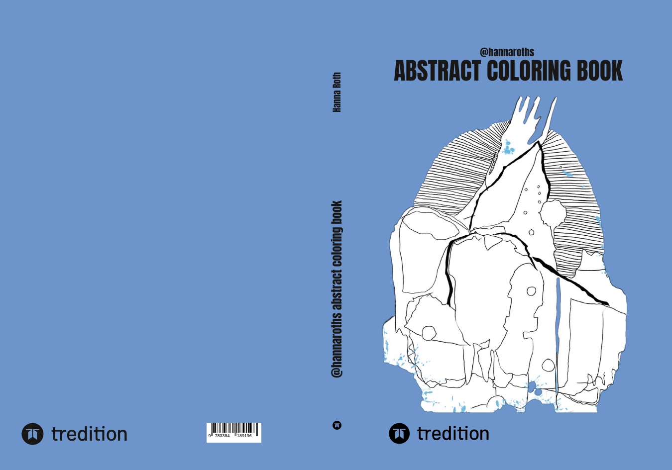 Gesamtes Coverbild @hannaroths abstract coloring book
