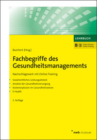 Vorderes Coverbild Fachbegriffe des Gesundheitsmanagements