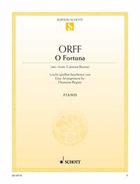 Vorderes Coverbild O Fortuna