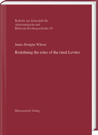 Vorderes Coverbild Redefining the roles of the rural Levites