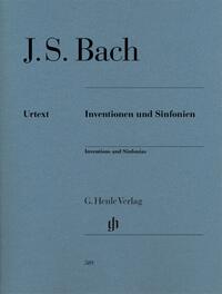 Vorderes Coverbild Johann Sebastian Bach - Inventionen und Sinfonien