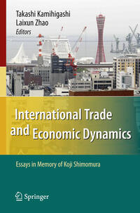 Vorderes Coverbild International Trade and Economic Dynamics
