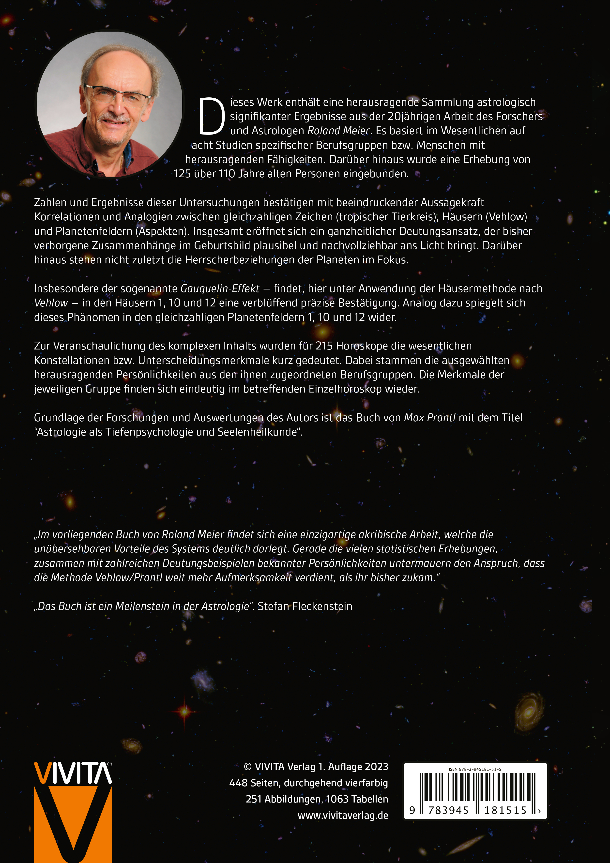 Rückseitencover Die geistige Revolution der Astrologie