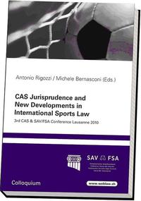Vorderes Coverbild CAS Jurisprudence and New Developments in International Sports Law