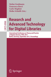 Vorderes Coverbild Research and Advanced Technology for Digital Libraries