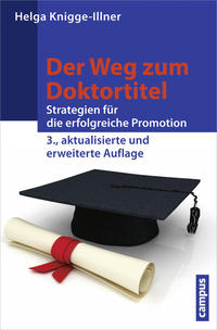 Vorderes Coverbild Der Weg zum Doktortitel