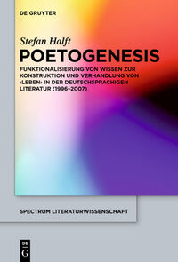 Vorderes Coverbild Poetogenesis