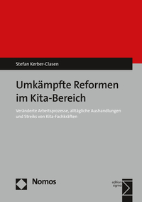 Vorderes Coverbild Umkämpfte Reformen im Kita-Bereich