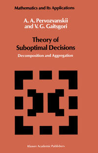 Vorderes Coverbild Theory of Suboptimal Decisions