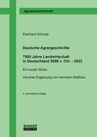 Vorderes Coverbild Deutsche Agrargeschichte